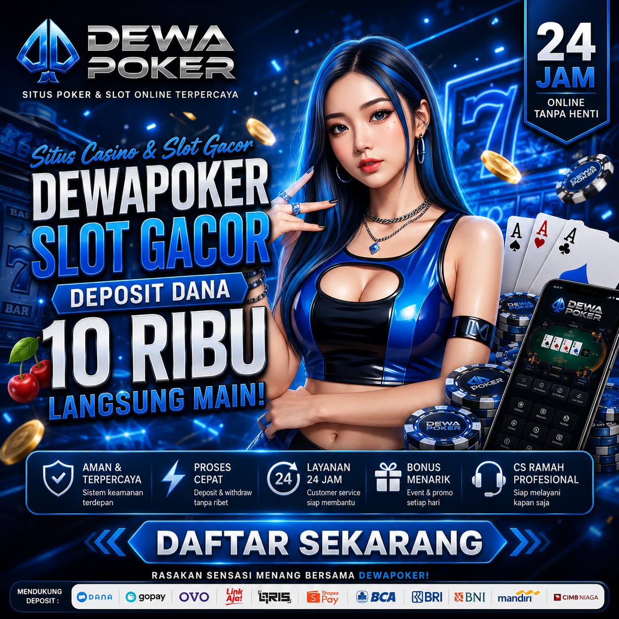 DEWAPOKER situs poker online terpercaya Indonesia